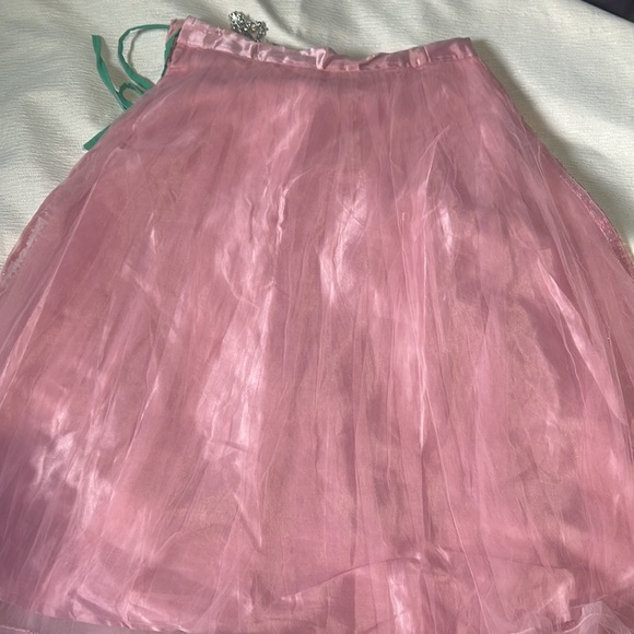 pink and silver sari. set 3 piece’s - Picture 7 of 10